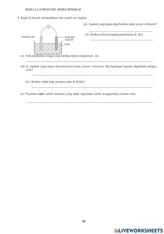 Bab 6.2 sel kimia ringkas