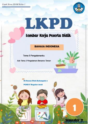 E-LKPD Kelas 1