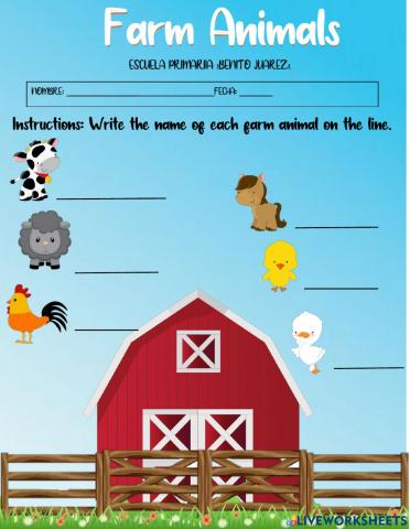 Farm animals