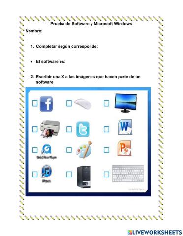 Software y Microsoft Windows