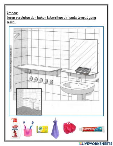 Alatan dan bahan kebersihan diri