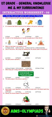 1st-general knowledge-ps02-me & my surroundings