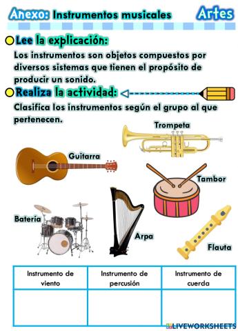 Instrumentos Musicales