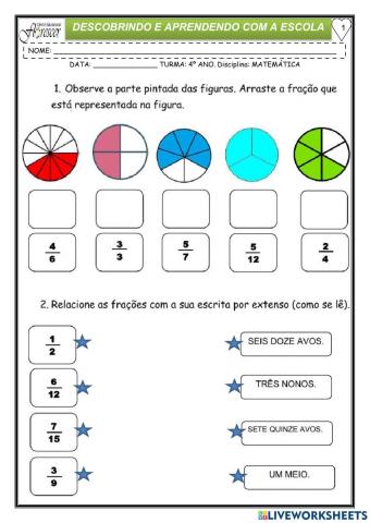 Atividade de matemática