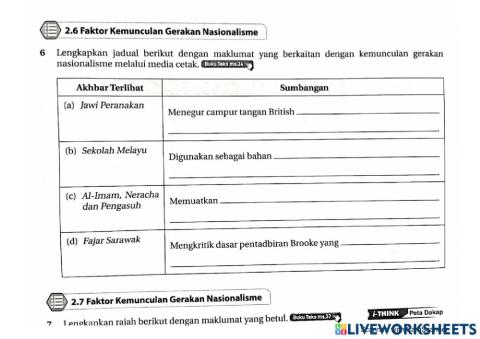 2.6 faktor kemunculan gerakan nasionalisme