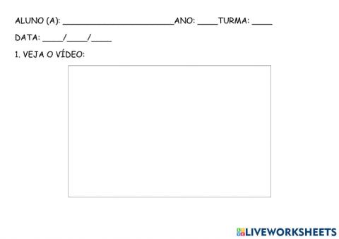 Atividade meio ambiente