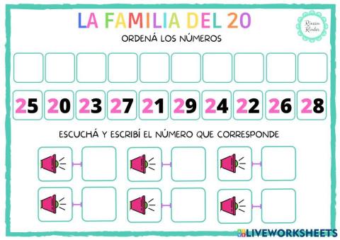 Familia del 20