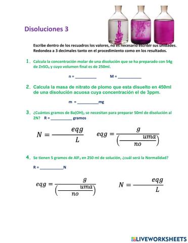 Disoluciones 3