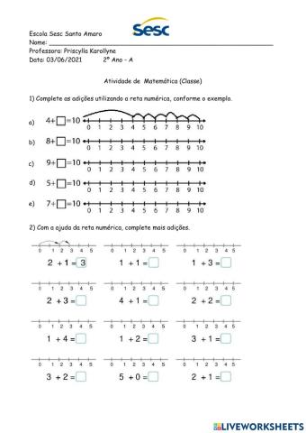 Atividade de Matemática - 08-06-2021