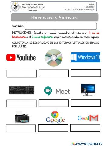 Hardware y Software