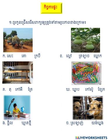 កិច្ចការផ្ទះ