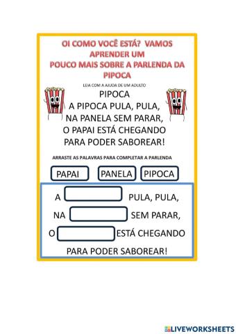 Parlenda da Pipoca