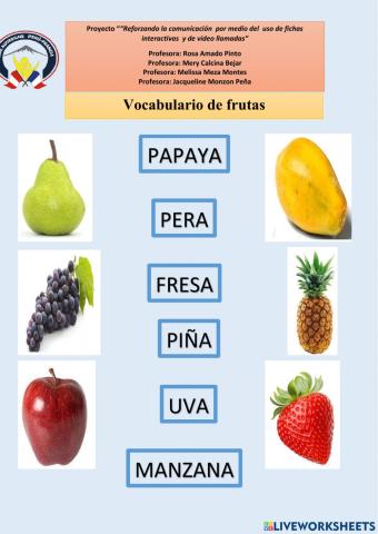 Frutas