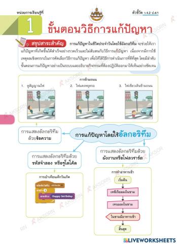 วิทยาการคำนวณ ป.4 ครั่งที่ 1