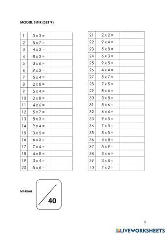 Smart sifir SET 9