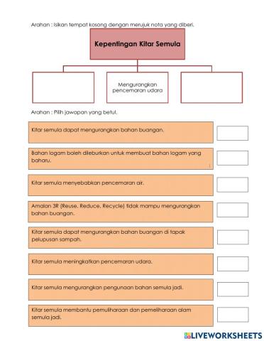 Unit 7 : Kitar Semula