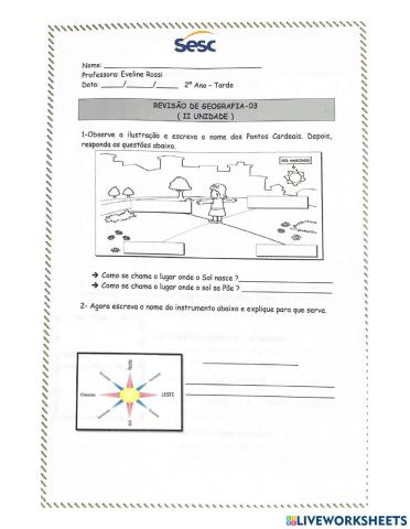 Atividade de geografia - 01-07