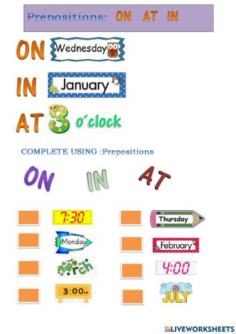 Prepositions