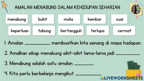 Amalan Menabung Dalam Kehidupan Harian