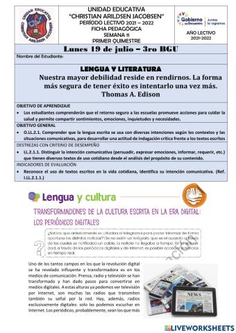 SEMANA 11-LENGUA Y LITERATURA-3roBGU