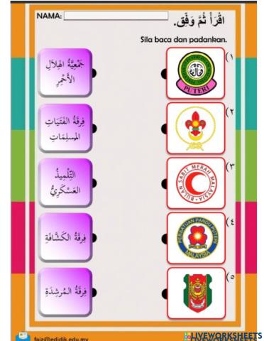 Tajuk 3 : Bahasa Arab Thn 5