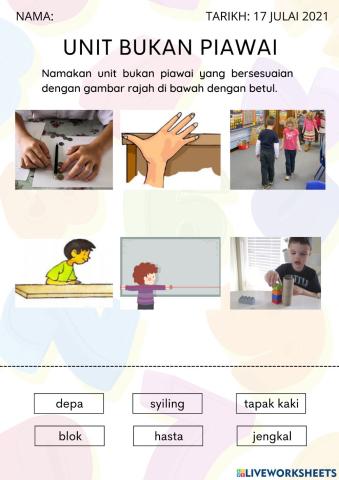 Unit bukan piawai Matematik PPKI