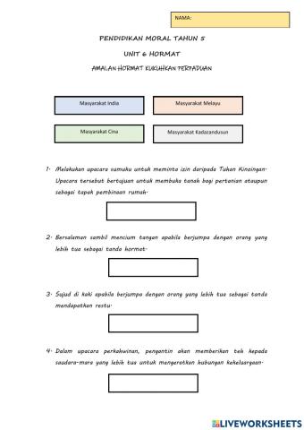 Amalan hormat kukuhkan perpaduan