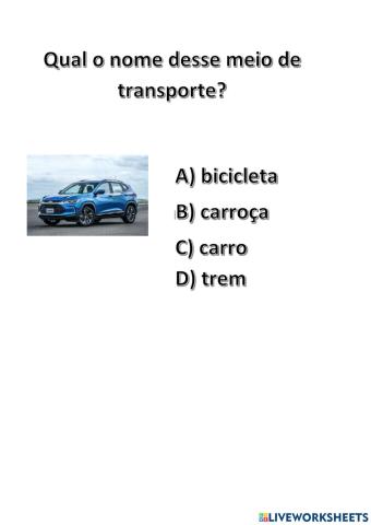 Meios de transporte