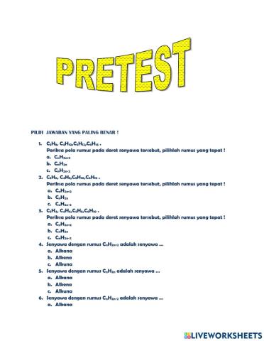 Pretest PPL 2