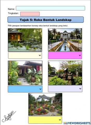 Bab 5: reka bentuk landskap