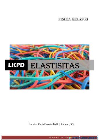 LKPD Elastisitas