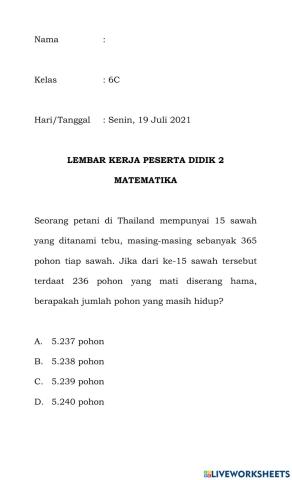 LKPD Matematika