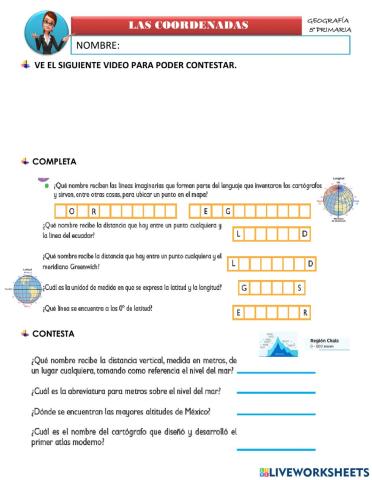 Coordenadas geográficas