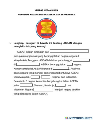 Lembar Kerja ASEAN (IPS)