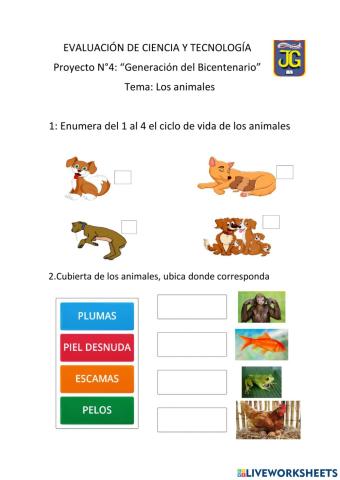 Los animales