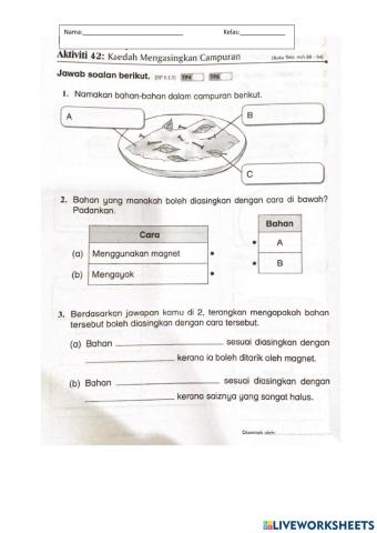 Campuran t2 26 Julai 2021