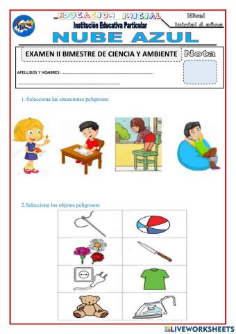 Examen bimestral