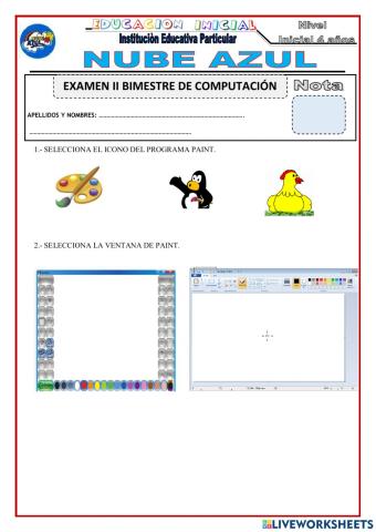 Examen de computo