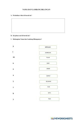 Bilangan 1 sampai 10