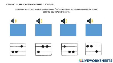 Actividad 11: Altura de los sonidos (I)