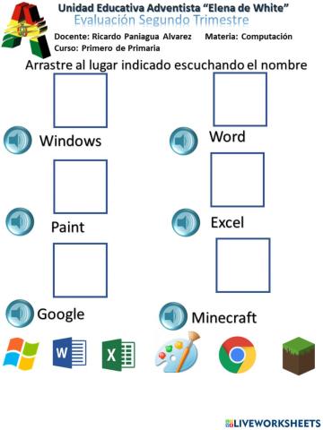 Iconos de Programas