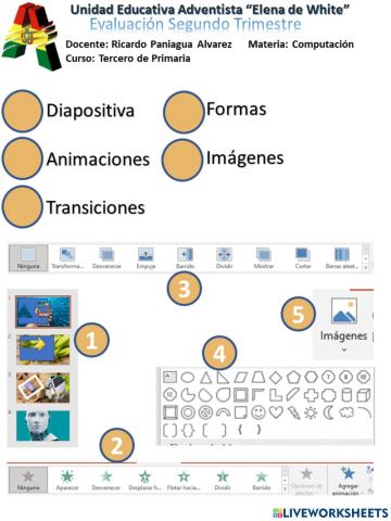 Opciones de Power Point