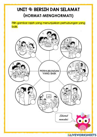 P.Kesihatan Tahun 1: Hormat-menghormati (LAT 1)