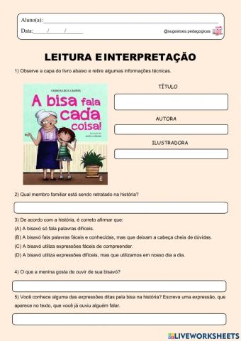 Leitura e compreensão