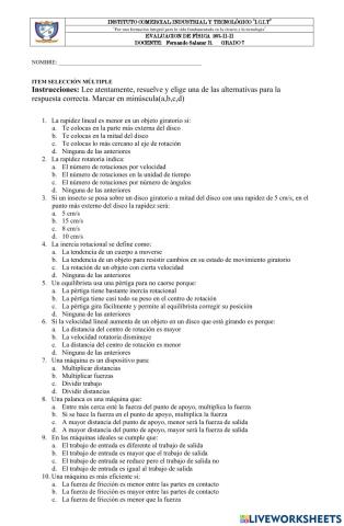 Examen Física 7 20-II-II