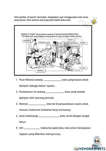 Latihan bina ayat