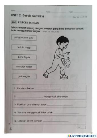 Kelecek tangan