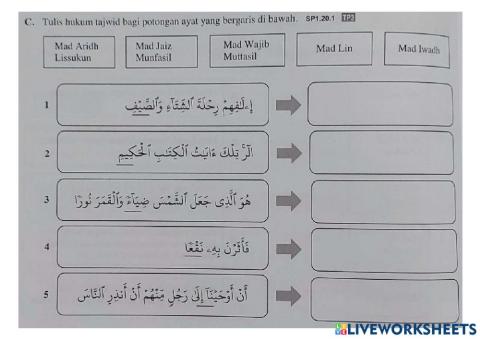 Pendidikan Islam Tingkatan 3