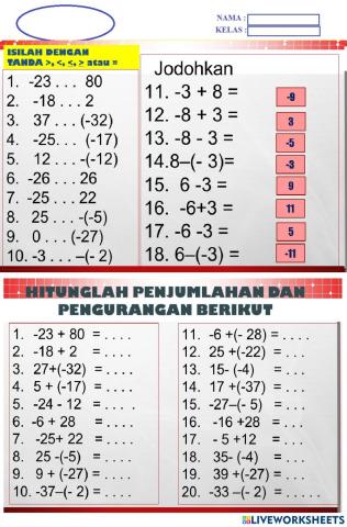 Bilangan bulat2