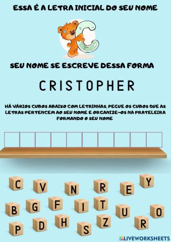 Nome Próprio - Cristopher